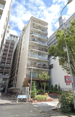 【外観】 | 進和難波ハイライフ | 大手建築会社、長谷工工務店が施工した安心安全の鉄筋鉄骨コンクリートのマンションには素敵なエントランスが！
