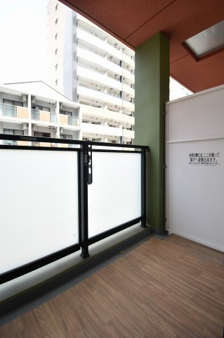 Uresidence Temmabashiのバルコニー