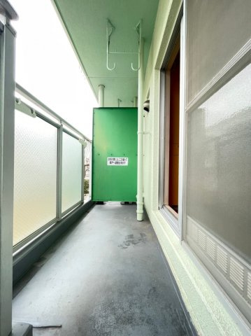 ベルデュウラ池上のバルコニー