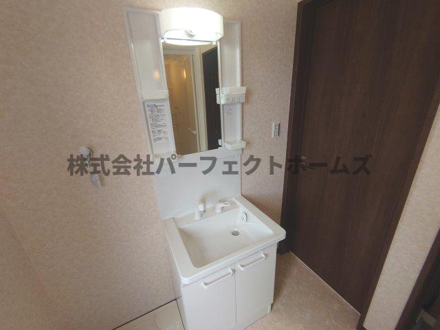 須山町平屋　　賃貸の独立洗面台|独立洗面化粧台付き
