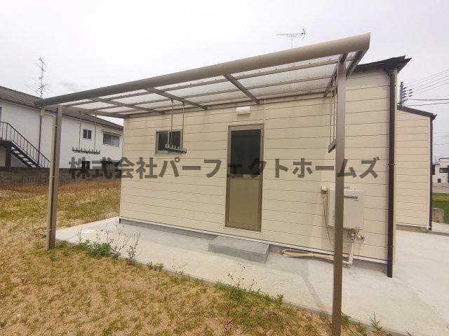 須山町平屋　　賃貸のバルコニー