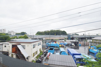 【展望】 | 物件のお問い合わせは、 ０１２０－７００－９６８までお気軽にどうぞ！
バルコニーからの眺望　視線を遮るものがありません
