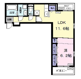 【間取り】 | イル・パラディーゾ Ⅰ