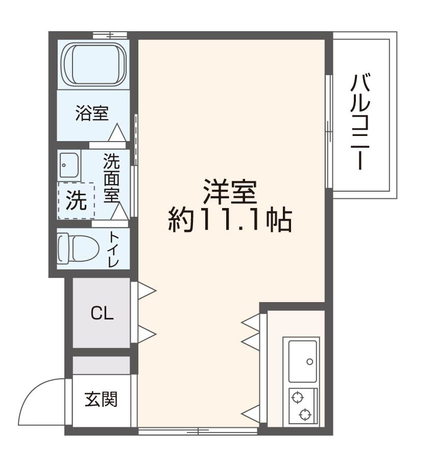 ビリーヴトレの間取り