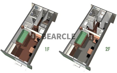 【外観パース】 | レオパレス宇治川