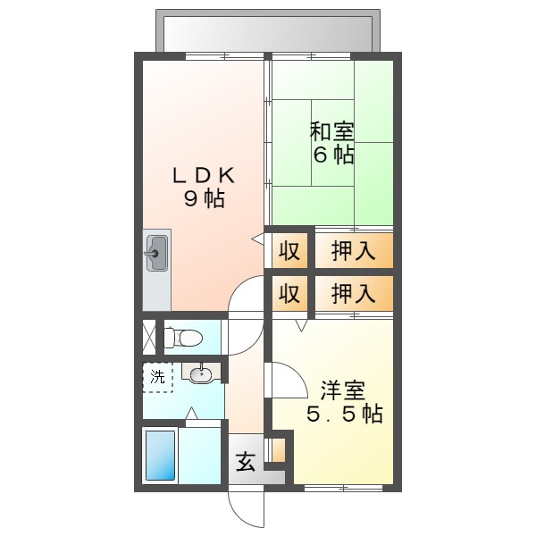 ピッケル末広の間取り