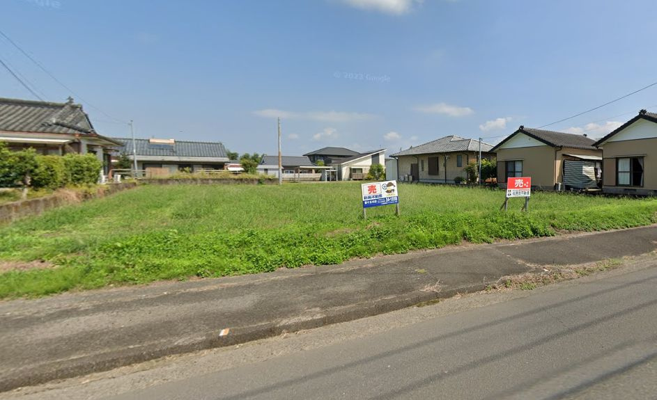 北諸県郡三股町大字樺山の売地の外観