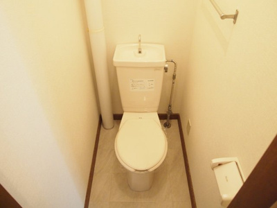 【トイレ】 | 【CP対象】ハウスチクバ | 落ち着いた色調のトイレです