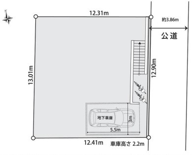小田急線「生田」売地の画像