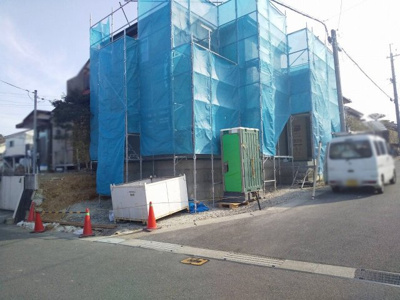 【前面道路含む現地写真】 | 城陽市寺田宮ノ平　新築戸建
