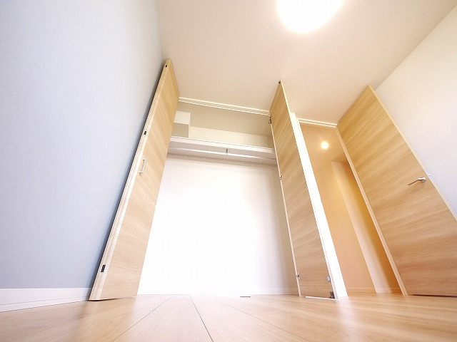 リヴィエール法華寺の収納|大きなものも収納できそうです