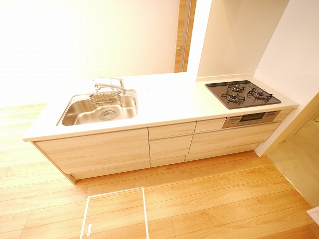 リヴィエール法華寺のキッチン|使いやすいキッチンです