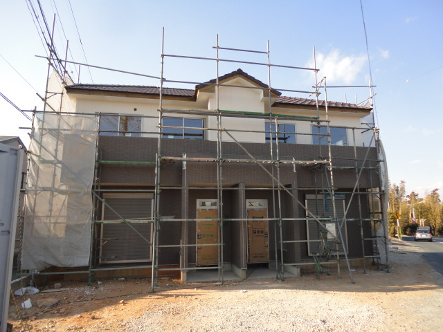 テラスハウスサンピアの外観|新築時参考