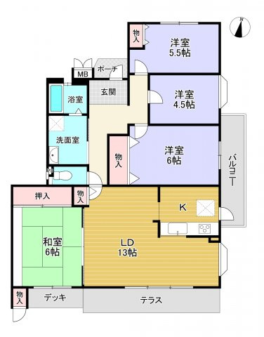 アヴニール鹿の子台４号棟