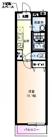 フジパレス高井田の間取り