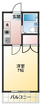 フォレストⅠの間取り