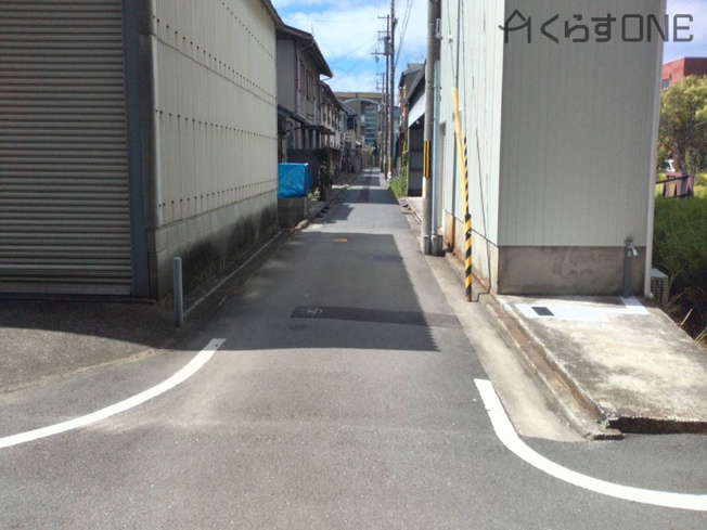 【前面道路含む現地写真】 | 姫路市手柄2丁目／売土地