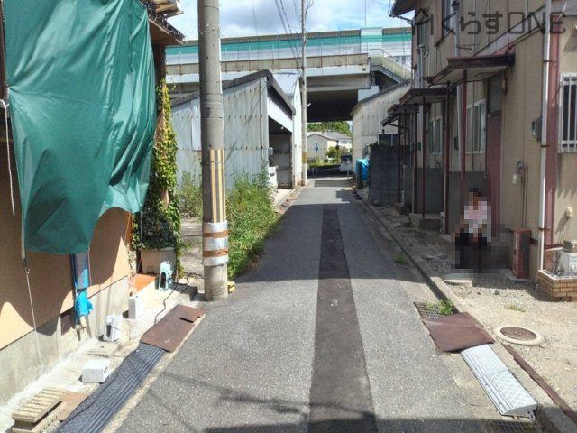 【前面道路含む現地写真】 | 姫路市手柄2丁目／売土地