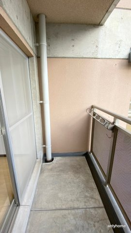 アクア福島　仲介手数料無料のバルコニー