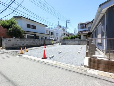 【駐車場】 | 本中山３丁目パーキング | 区画・整地前です