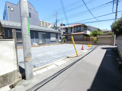 【駐車場】 | 本中山３丁目パーキング | 区画・整地前です