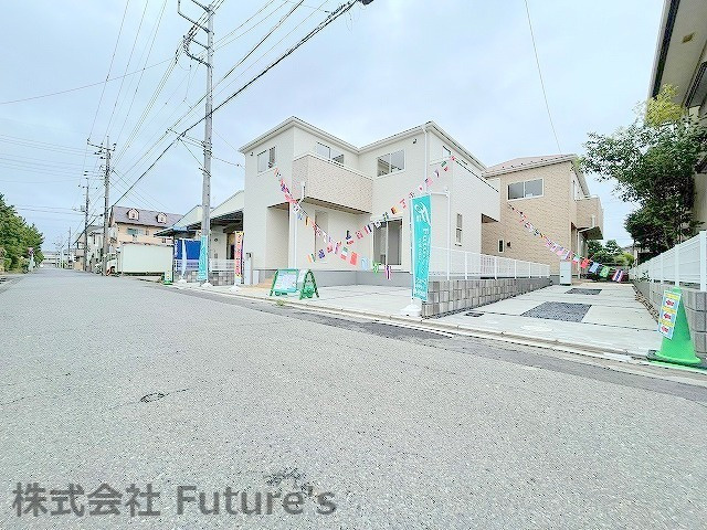 三郷市早稲田6丁目　新築戸建　全3棟　3号棟の外観|物件の詳細や住宅ローン等もお気軽にご相談下さいませ。