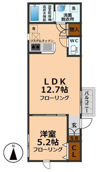 【間取り】 | La Verdure