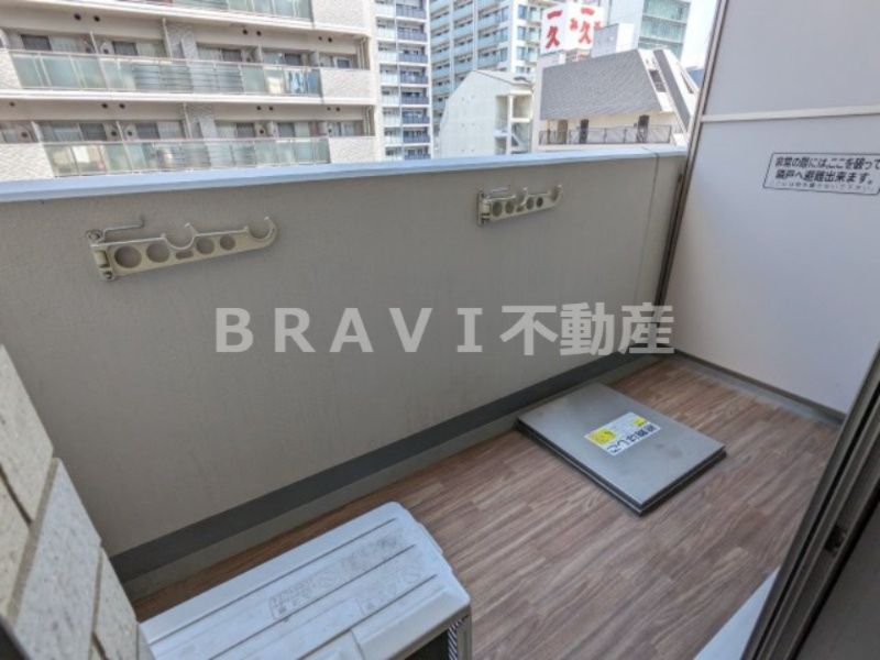 レオンコンフォート本町東Ⅱ　BRAVI不動産のバルコニー|【レオンコンフォート本町東Ⅱ】ゴミ置き場