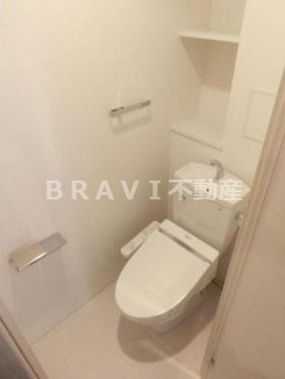レオンコンフォート本町東Ⅱ　BRAVI不動産のトイレ|【レオンコンフォート本町東Ⅱ】落ち着いたトイレです
