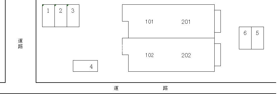 マーブルの駐車場|駐車場