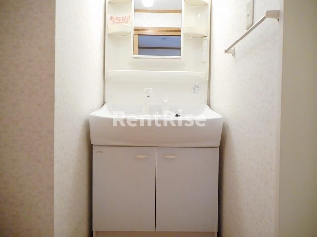 マーブルの洗面所|洗面所