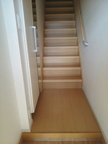 サンライズ錦Ａの玄関|きれいな玄関です