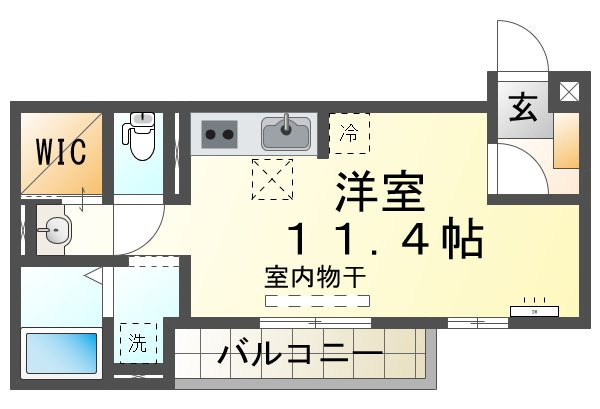 シャルマンヴィオラの間取り