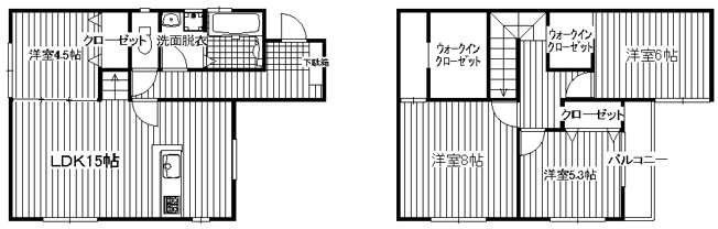 【間取り】 | カトル・ヴィラージュ | 現況優先です。