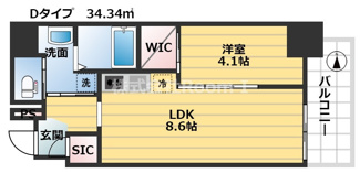 【間取り】 | アドバンス上町台シュタット