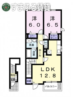 【間取り】 | ダノン　Ⅰ　岡崎市中島町