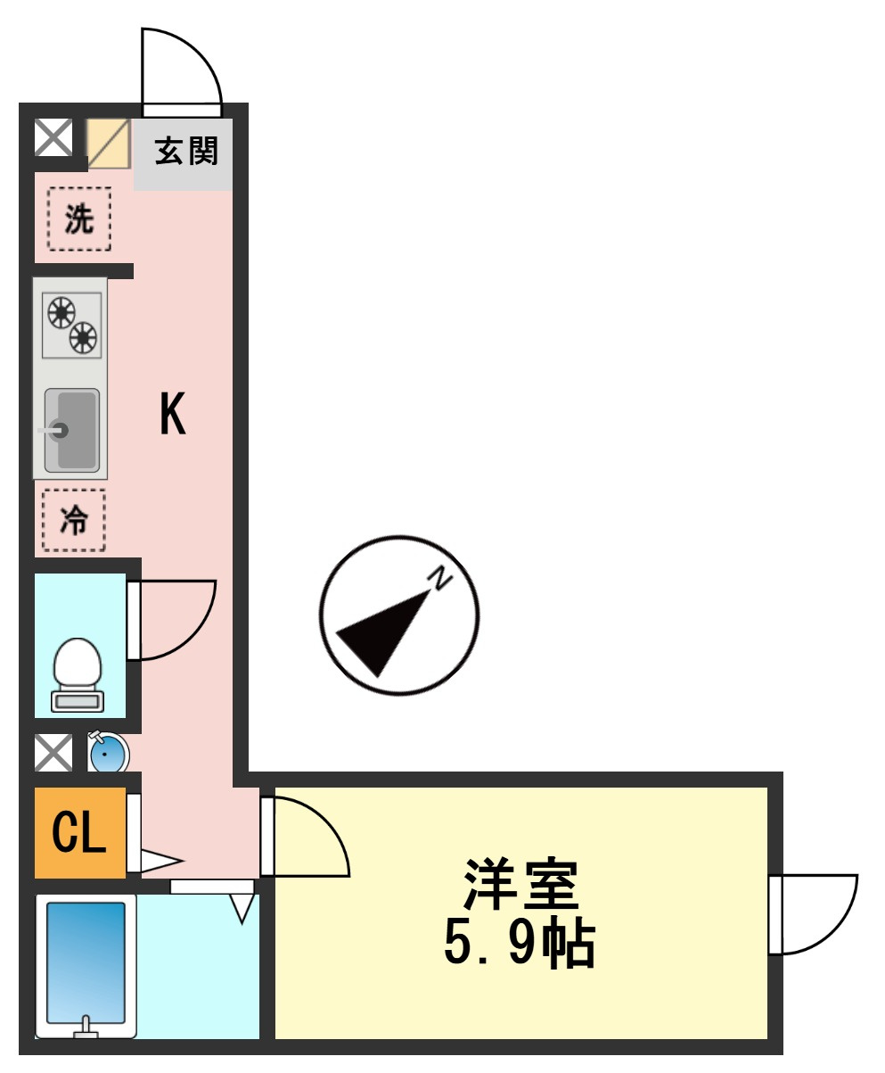 グランクオール小岩の間取り
