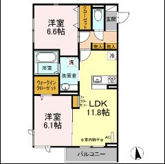 【間取り】 | Lemons蓮正寺 | Lemons蓮正寺の間取り