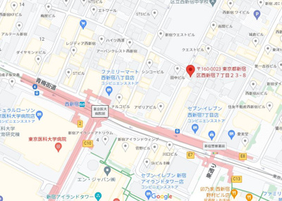 【地図】 | オリザ西新宿