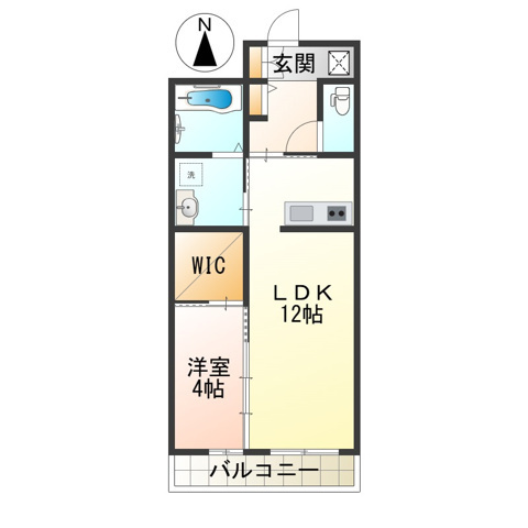 ボルツⅢの間取り