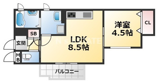 【間取り】 | ヤーナパレスノース