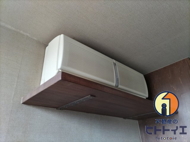 ニイハウスの設備|エアコン付きです