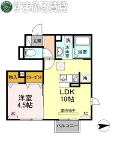 【間取り】 | ビリーヴ　岡崎市上地