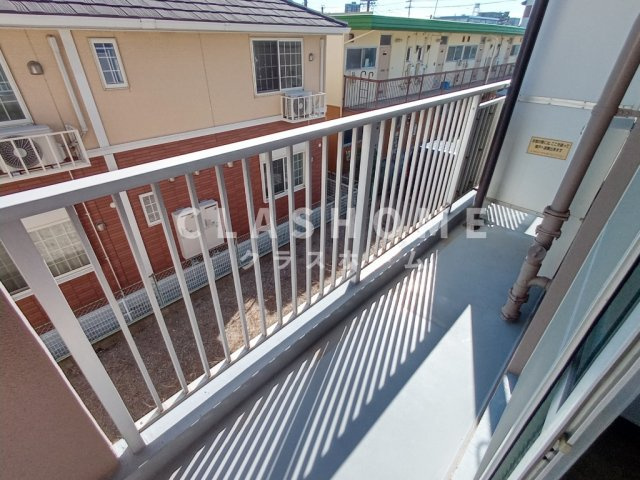 メゾンわかなのバルコニー