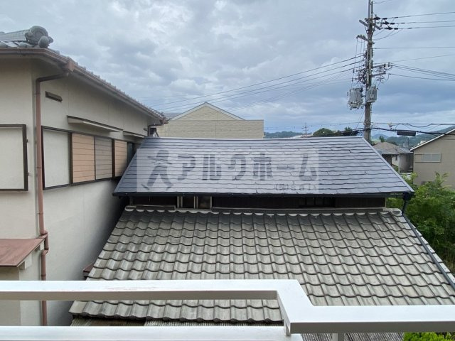 柏原市国分本町３丁目のアパートの展望