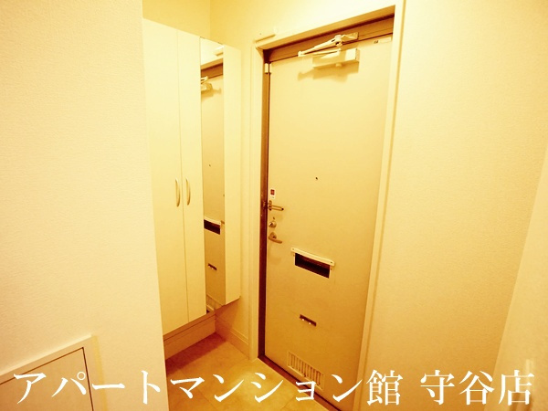 フェリースＡ棟の玄関