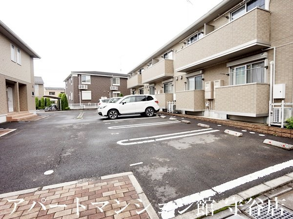 フェリースＡ棟の駐車場