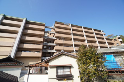 【外観】 | 【上質リノベ】エルコンセ牛田旭 | 現地（2023年9月2日10：00頃）撮影