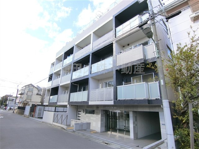 池上分譲マンションの外観