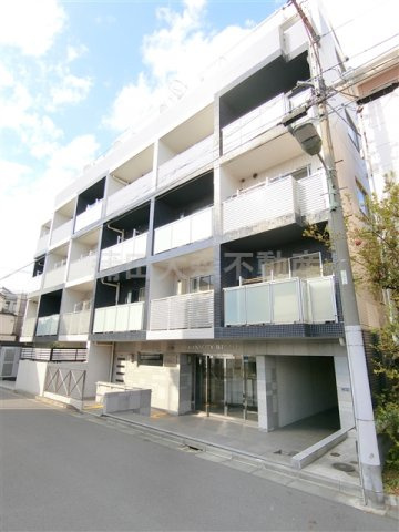 池上分譲マンションの外観